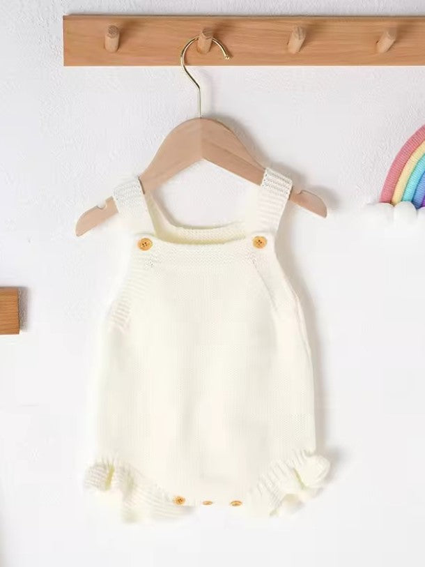 Personalised Cream Romper