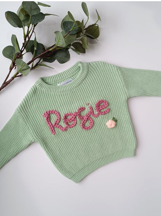 BER Mint Oversized Jumper