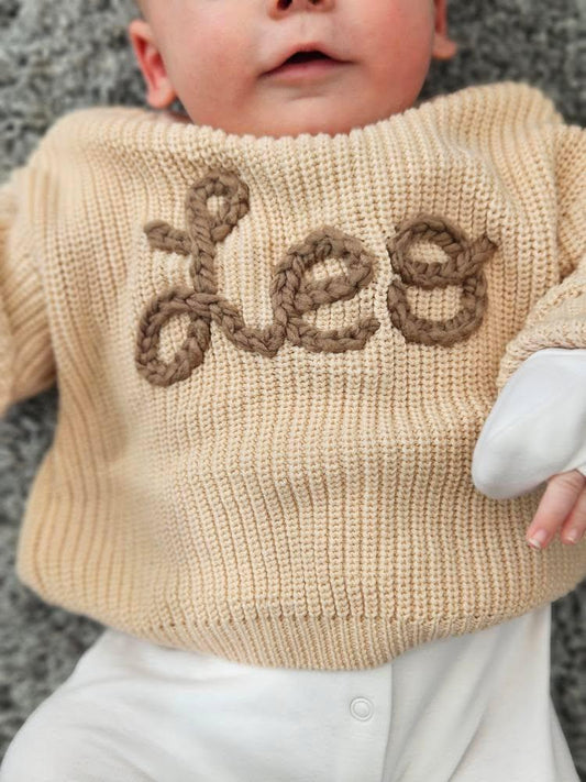 BER Natural Oversized Jumper