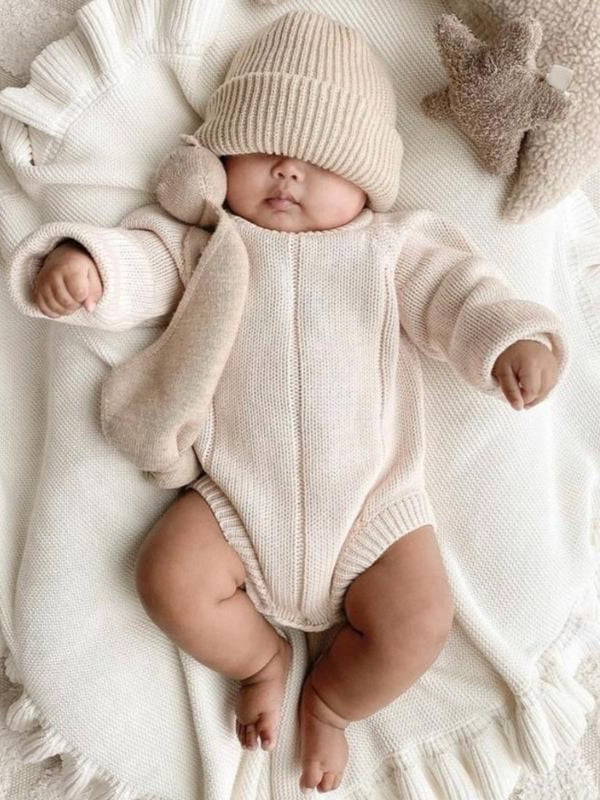 Hand Embroidered Frill Edge Baby Blanket | Creamy White