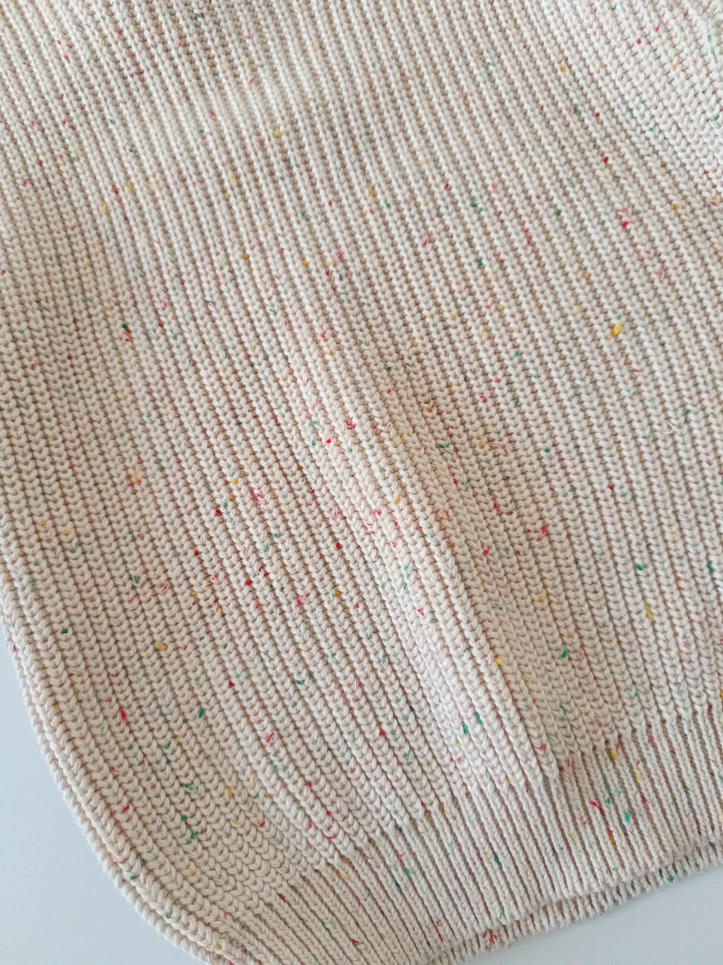 LAST ONE Cream Confetti Jumper 12-18m