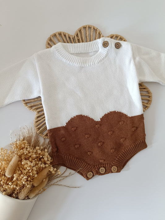 Personalised Christmas Pudding Romper 0-3M