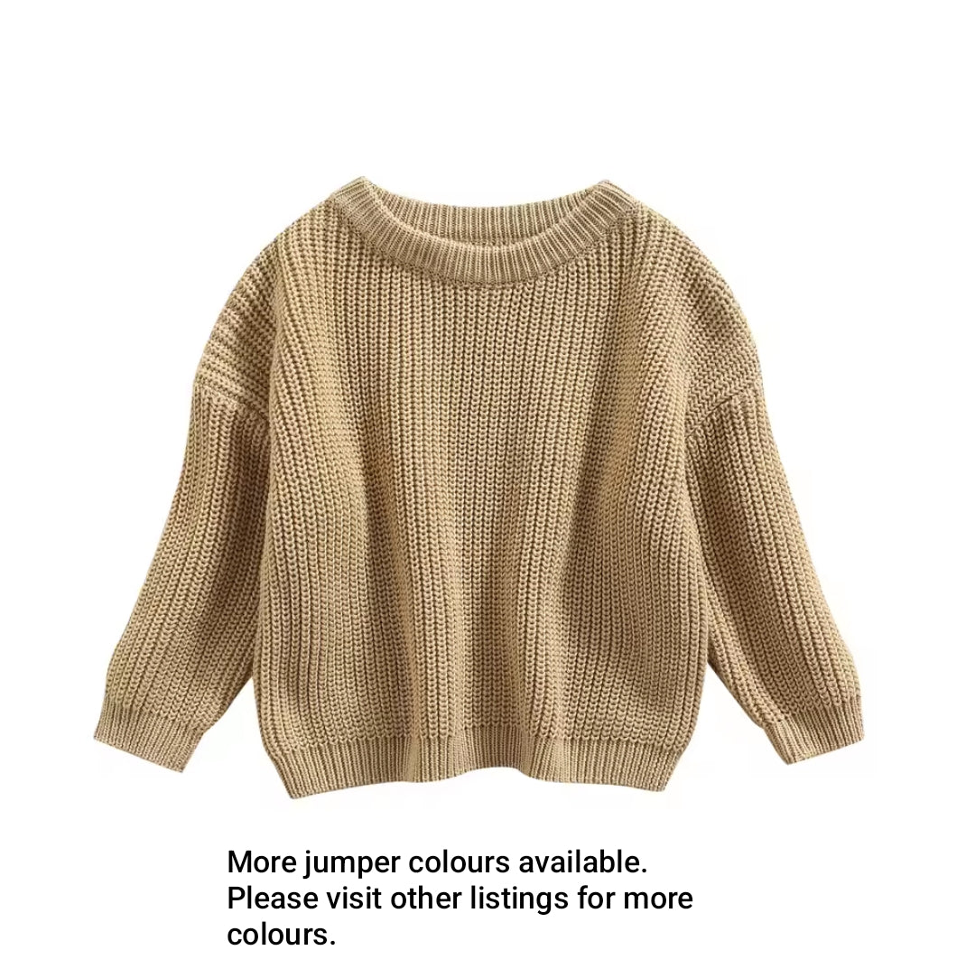 Latte Oversized Jumper - Multicolours available