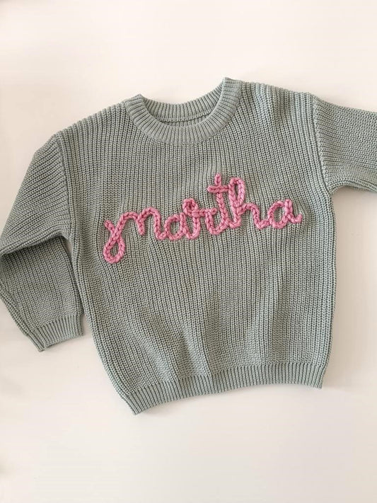 Grey Blue Oversized Jumper - Multicolours available