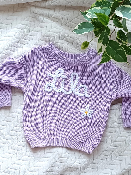 Lilac Oversized Jumper - Multicolours available