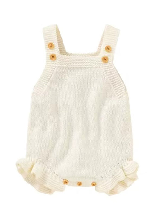 Personalised Cream Romper