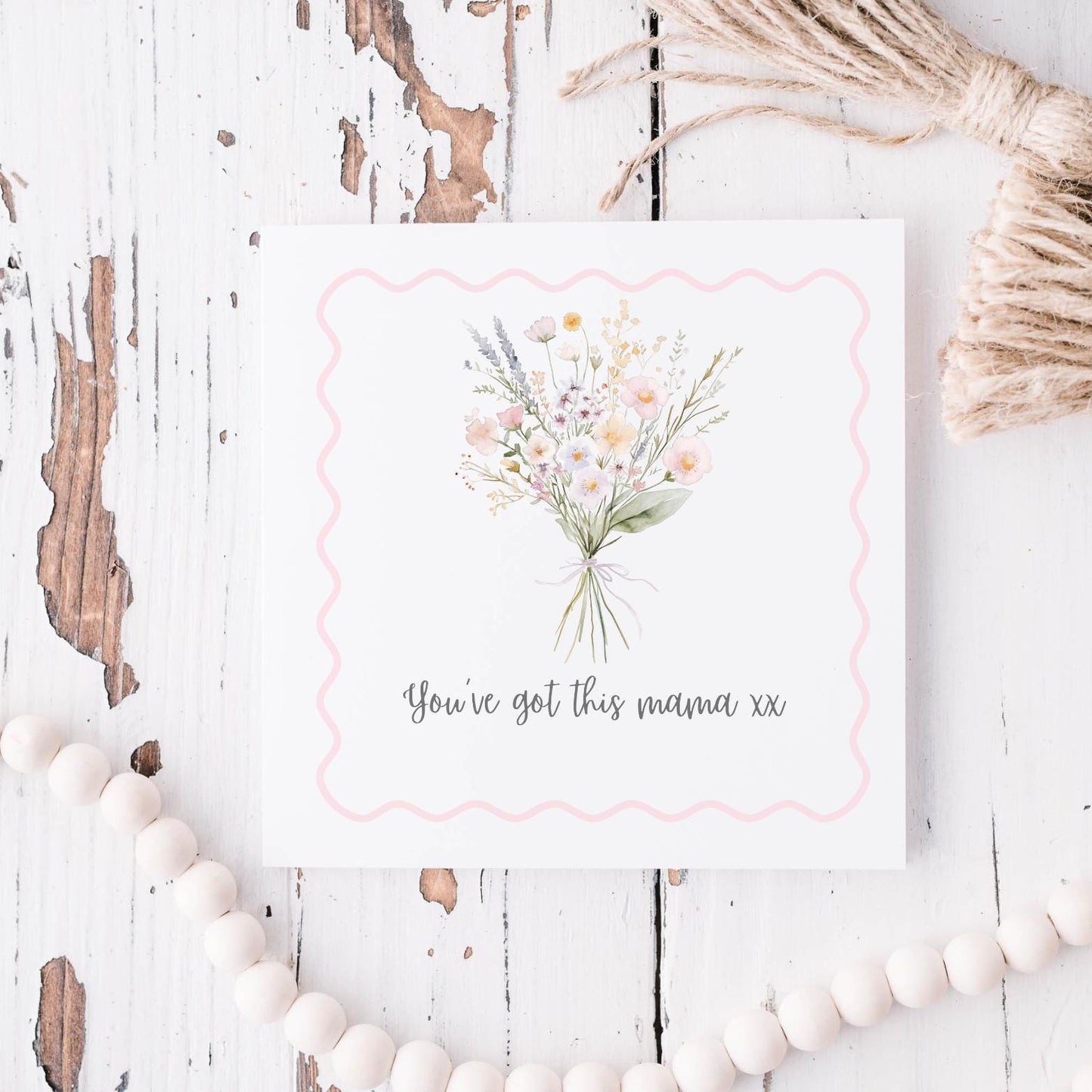 Pregnancy Card - Mum to be Card - Mum Motivation Greeting Card- Card For Mum RD53
