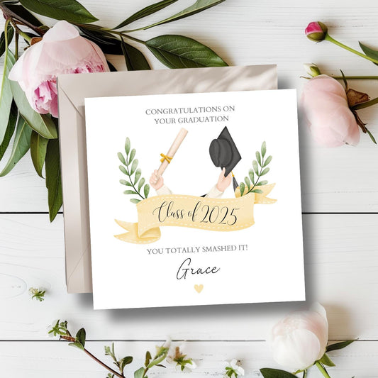 Personalised Graduation Card, Congratulations on Your Graduation Card, You Did itCard, University Graduation Card, Dr, BA, PHD card