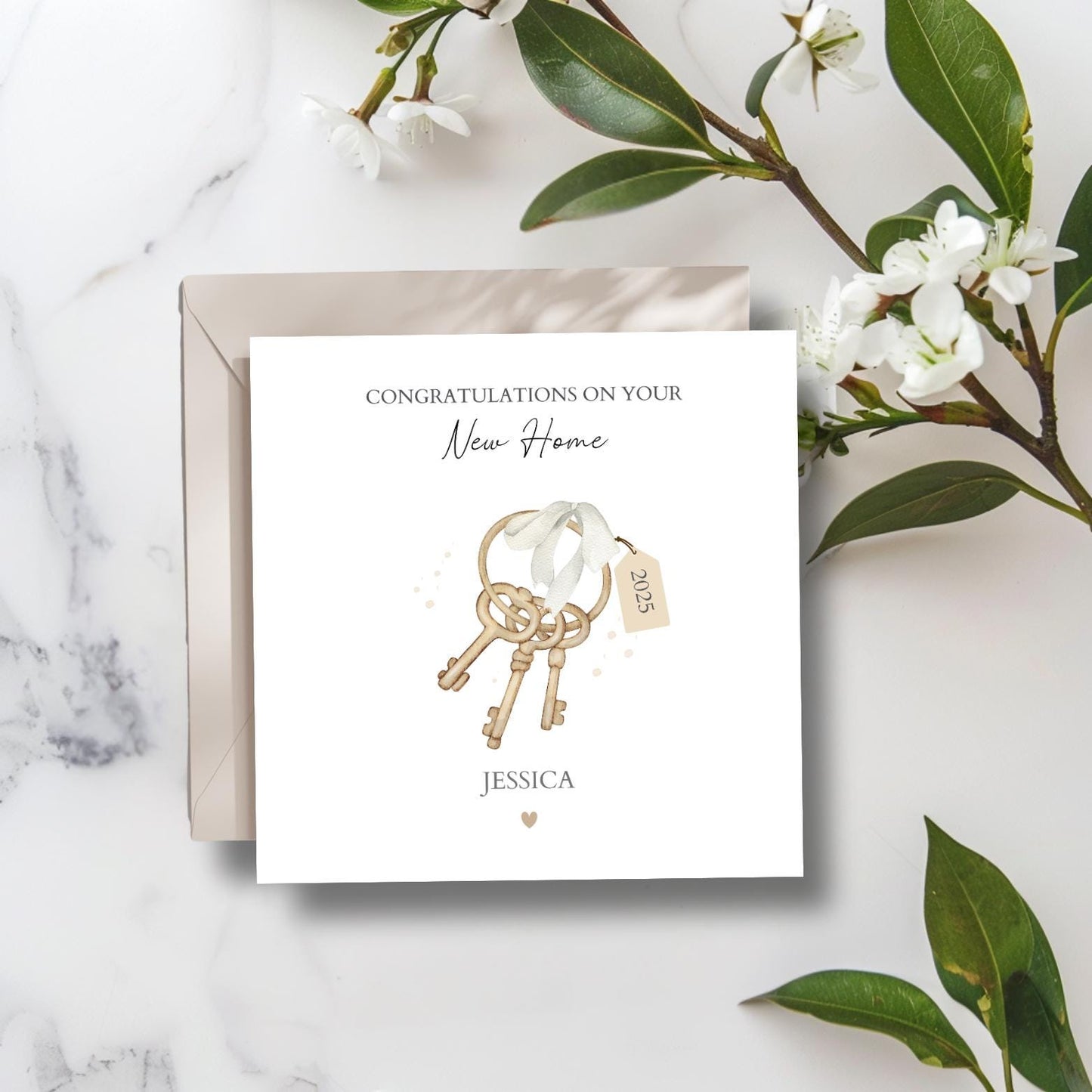 Personalised New Home Card, Happy New Home Card, First Home Together Card Very First Home Card, Forever Home Card, Neutral New Home Card