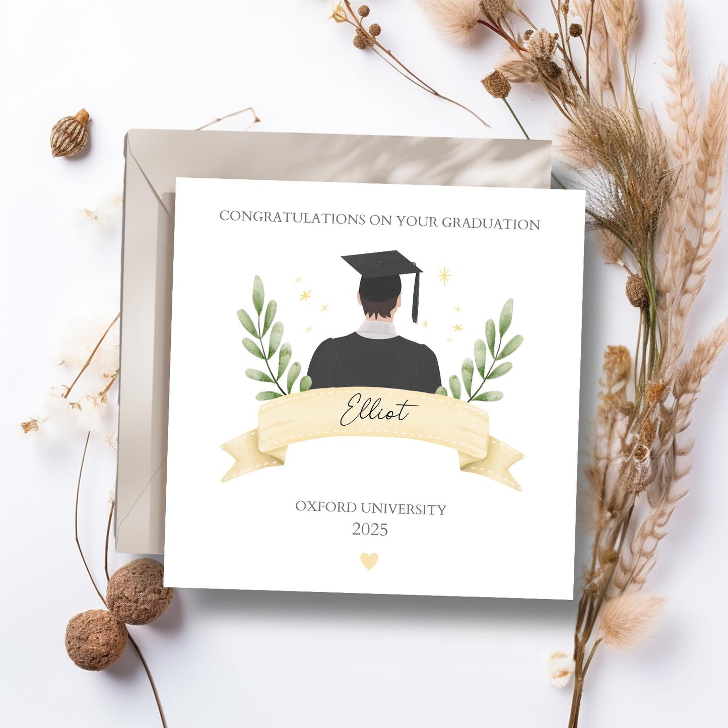 Personalised Graduation Card, Congratulations on Your Graduation Card, You Did itCard, University Graduation Card For Him and Her