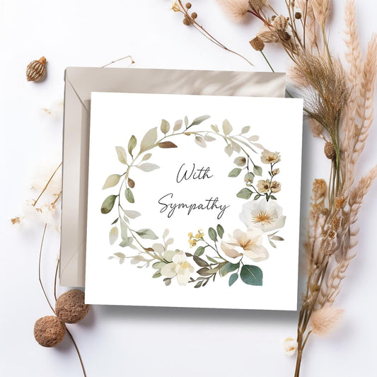 Sympathy Card, Bereavement Card, Sorry For Your Loss Card, Thinking of You Card, Beautiful Soul Beautiful Memories Card